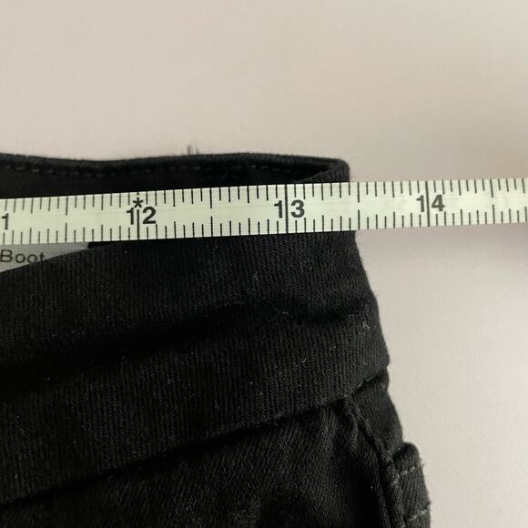 Frame Black Le Crop Mini Boot Cut‎ Jeans frayed - Picture 5 of 8